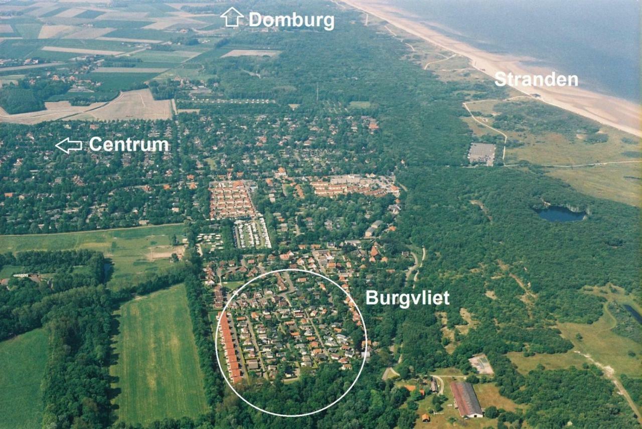 Vila Burgvliet 33 Oostkapelle Exteriér fotografie